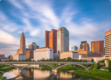 Columbus Office skyline