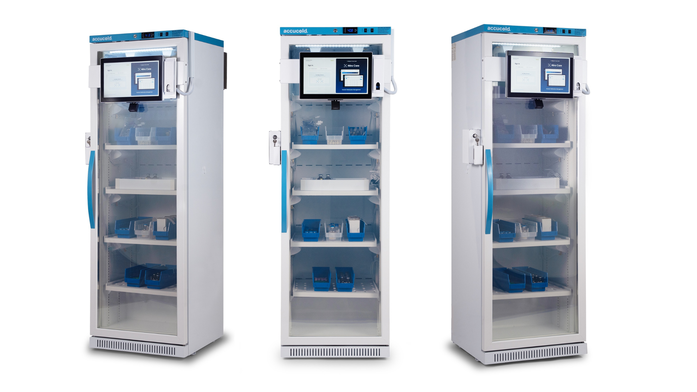 Mira Care Inventory Cabinet, RFID-enabled for cold storage in pharmacies and hospitals